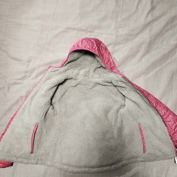 GERRY reversible winter jacket girls size S 7/8 - Picture 9 of 9